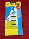 Netherlands Road Street Map Falk 1999 Vintage Folded