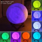 Led Moon Light Lamp  Galaxy Night Light  Kids Birthday Bedroom Decor