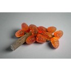 Vintage Mid-century Modern Lucite Acrylic Red Strawberry Cluster