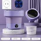 Portable Washing Machine Mini Washer Foldable Washer And Spin Dryer Small Travel