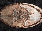 Vintage Elongated  Souvenir Penny Island Adventure