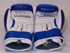 12oz Title Classic Blue   White Boxing Gloves E7077 - Pre-owned  Acceptable