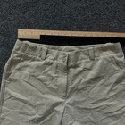 Nike Golf Shorts Womens Size 8 Beige Dri-fit Flat Front Athletic Performance