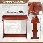 Extra-large Wood Saddle Rack-enhanced Height   Length With Reinforced Stability 