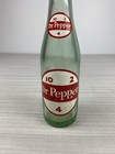 Vintage 1950 s Dr  Pepper  10-2-4  Logo  6 5 Oz   Glass Bottle