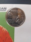 1996 Gibraltar Crown Coin Cover   Euro 96 England  0290    post Free  