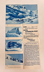 1950 s Zurs Ski Resort Travel Brochure Austria- Cover By Artist Hc Berann