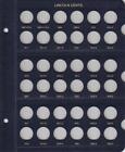 Whitman Classic Album 9112 Lincoln Cents 1909-1995  Pds Mints  Book  Penny
