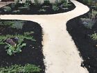 Mighty109 Bold Black Wood Chip Mulch  42 Quarts  Landscape  Garden  Flower Mulch