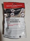 Toyota Quick Charge Usb Cable Kit Ptq76-00230 Iphone Android Usb A Usb C Sealed