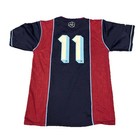 Authentic 2010 Iron Maiden The Final Premiere Blue Red Soccer Jersey Sz L  87 