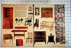 1960s Magazine Article Antiques Americana Folk Art French English Furniture
