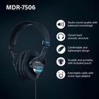 Sony - Professional Studio Headphones - Black
