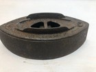 Antique Primitive Vintage Cast Iron Colebrookdale Sad Iron No Handle