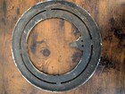 Antique Cast Iron Elevator Floor Indicator Dial Frame Architectural Salvage 10 5
