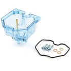 For Pz 26 27 30 32mm Carb Blue Transparent Carburetor Float Bowl Shell Plastic