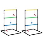 Ladder Ball For All Ages  Bolas  Carry Bag   Scoreboards  Black   Black blue
