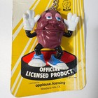 Vintage 1987 California Raisins Keychain Pvc Figure Applause Nip Retro 80s Toy