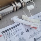 Rod Desyne Bach Decorative Traverse Rod 28-48  Small Nickel Rings 6996-305