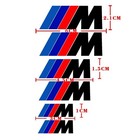 6pcs Car Brake Caliper Sticker Heat Resistant Decals For Bmw