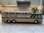 Vintage 1950s Tin Litho Greyhound Super Scenicruiser Bus With Box Japan
