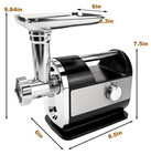 3200w Electric Meat Grinder Heavy Duty Commercial Sausage Maker Mincer Stuffer