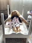 Handcrafted American 18  Doll Victorian Style Furniture  Bedding   Accessories