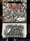 Raven Super Soft Lead Split Shot  Natural Raw size Aaa  50 Gram Pack