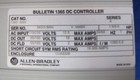 Drive Dc Controller 1365-san Allen Bradley