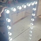 Nekl Led Lighted Vanity Make-up Mirror Touch Sensor Rectangle  22 1 2 X 18 