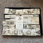 Ww1 Framed Photo Lot Cuban Rifle Range Thanksgiving 86th Co  7th Regiment Marine