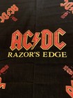 Vintage Ac dc Razors Edge Bandana 1990 True Vintage Rare New Mint Brockum