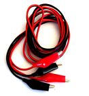 3 Sets Industrial 7ft Heavy Duty Test Leads Alligator Clip