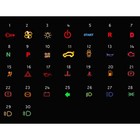 8 10 12 14mm Led Warning Pilot Light 12v Led Dash Panel Indicator Lamp Car Van