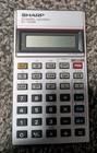 Vintage Sharp Scientific Calculator El-509a With Case
