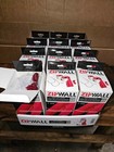 Zipwall Heavy-duty Dust Barrier Zipper 12-pack 7 Ft Clear red 