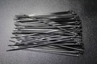 100 Pk 11 Inch Zip Ties Nylon Black 40 Lbs Uv Weather Resistant Wire Cable Bct11