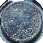 1853 O Arrows Liberty Seated Half Dime - 90   Silver -    Hdsl 017