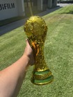World Cup Trophy Replica 14 2in 2lb  resin And Gold-plated 