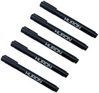 Reliable 5-pack Counterfeit Money Marker Detector Pen For Fast Currency Checks