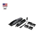 Wahl 5537-1801 Beard  Nose   Ear Trimmer 10-piece Kit  Battery Operated Clippers