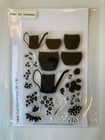Lot Of 7-w 9 Sets-4 Clear Cling Layering Stamps 3 Die Sets-floral-cardmaking- 18