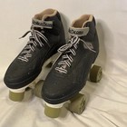 Men s Black Roller Derby Skates With Sun Ups Wheels - Size 8