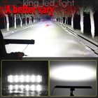 14 22 32 42  52  Led Light Bar Spot Flood Fog Lamp Driving Truck Suv Offroad 4x4