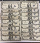100pcs 1935 Silver Certificates U s  1 Notes Lot    