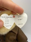Ty The Attic Treasures Collection Baron Plush Bear With Leatherette Pilot Jacket
