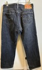 Levis 501 Original Shrink To Fit Button Fly Jeans Rigid Black Jeans With Blemish