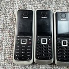 5 Yealink W52p Dect Sip Cordless Phone Handset Black - Not Tested For Parts