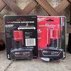 2packs For M    wauk  e 48-11-2460 M12 12v Redlithium Xc 6 0 Extended Battery New