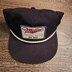 Vintage Miller High Life Golf Corduory Beer Brewery Dad Hat Trucker